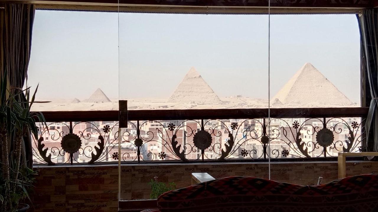 Giza Pyramids View Guest House Kafret el-Gabal Exterior foto
